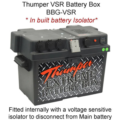 THUMPER BATTERY BOX WITH BUILT IN VSR