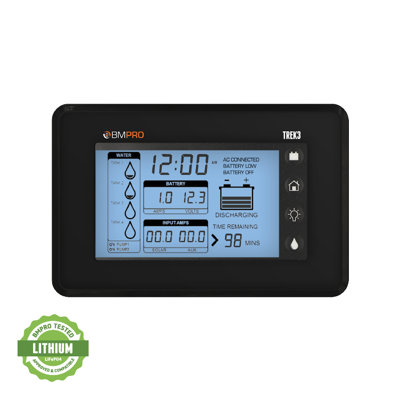 TREK3 RV BATTERY MONITOR + ODYSSEY LINK