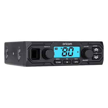 UHF040 Compact 5W UHF CB Radio | 10-Minute Instant Replay