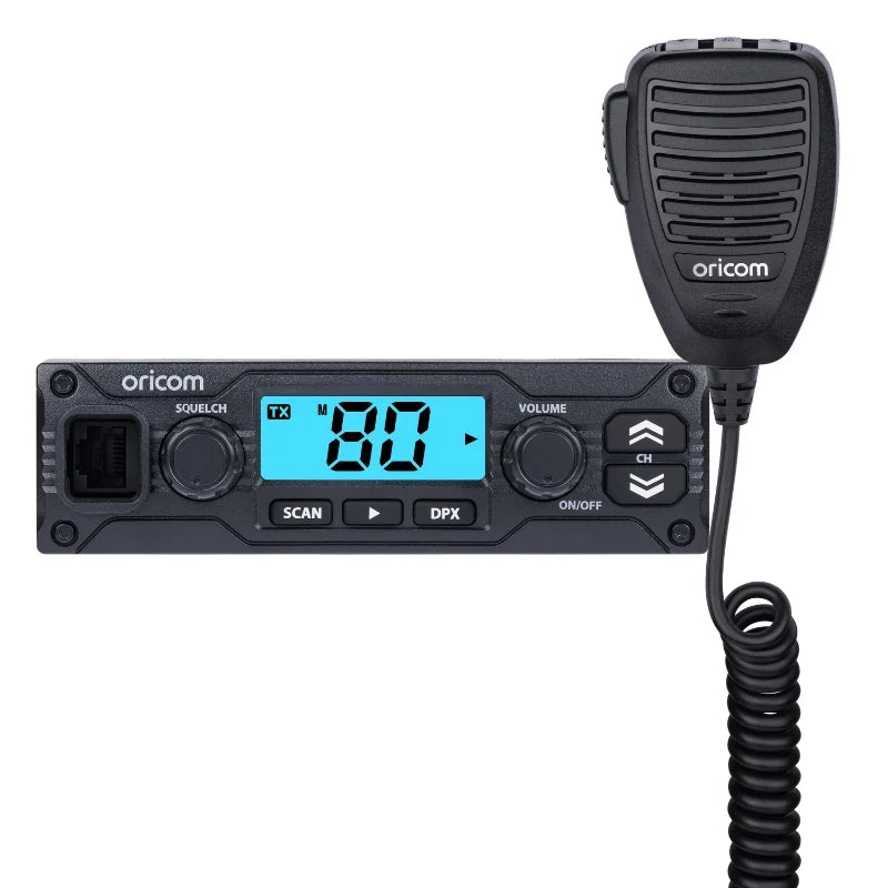UHF048 Compact 5W UHF CB Radio | 10-Minute Instant Replay