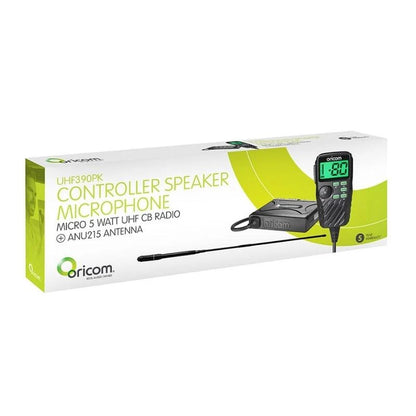 UHF390PK 5W UHF CB Pack | ANU215 6.5dBi Antenna