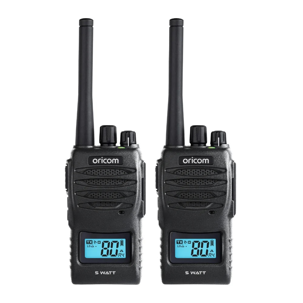 UHF5400BK-2 Twin Pack 5W Handheld UHF CB Radios