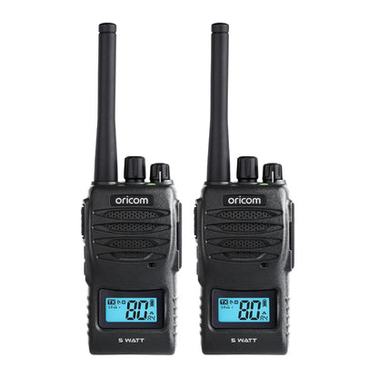 UHF5400BK-2 Twin Pack 5W Handheld UHF CB Radios