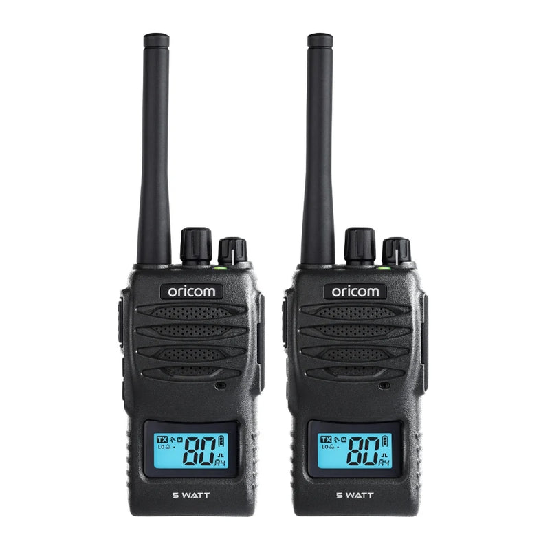UHF5400BK-2 Twin Pack 5W Handheld UHF CB Radios
