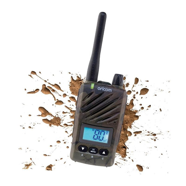 ULTRA550 IP67 5 WATT HANDHELD UHF CB RADIO - CAMO