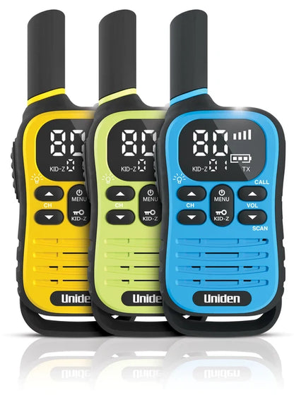 UH45-3 Max 500mW UHF Handheld Radio 3 Pack | USB-C