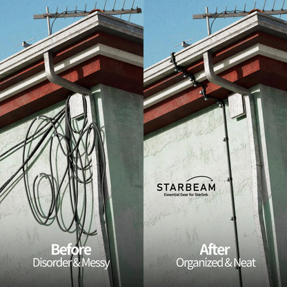 Starlink Dish Cable Routing & Installation Kit