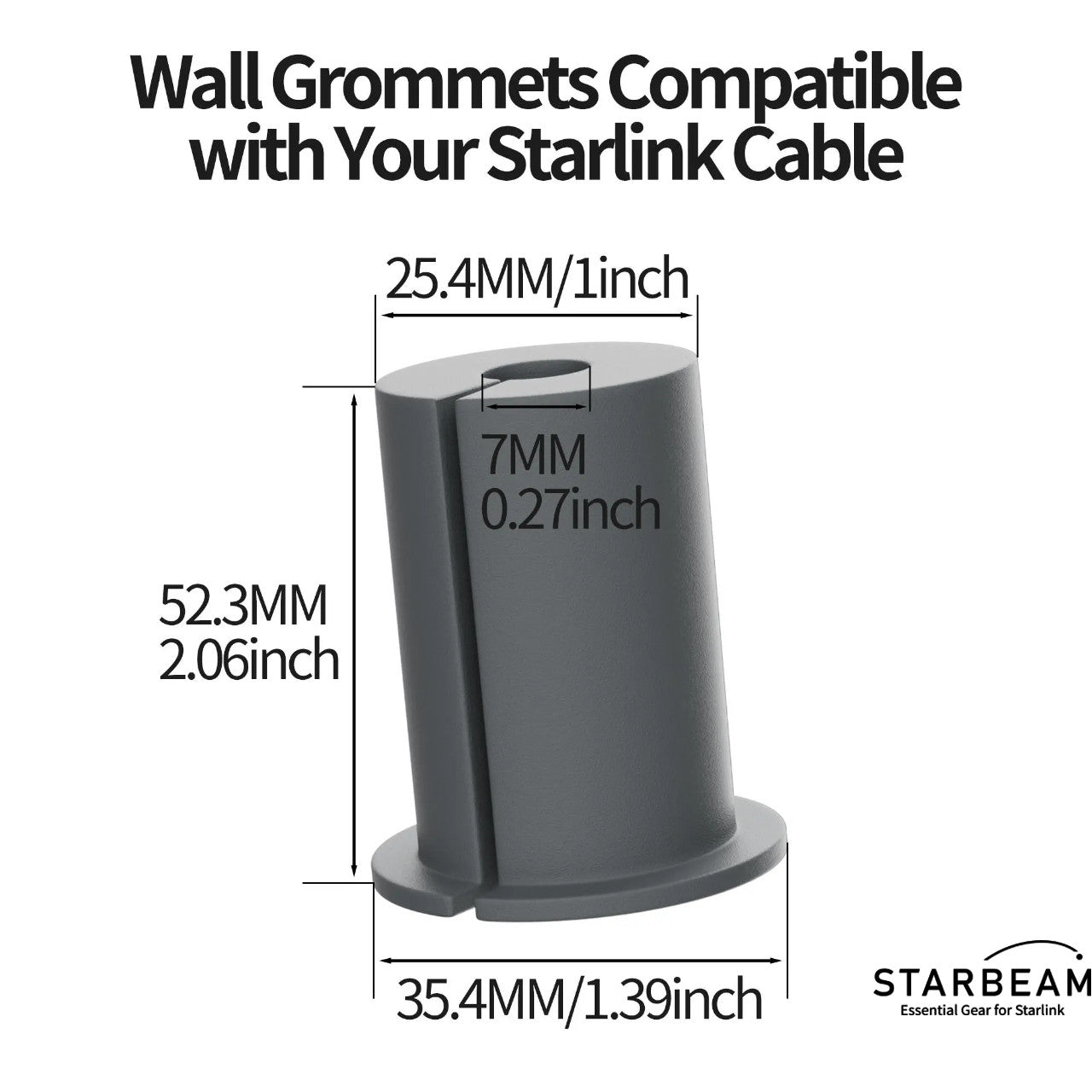 Starlink Dish Cable Routing & Installation Kit