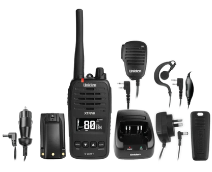 XTRAK 50 Smart 5W UHF Handheld Radio | OLED & Instant Replay