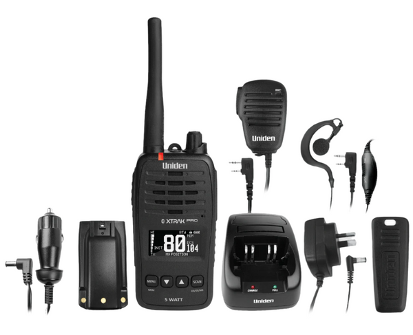 XTRAK 50 PRO 5W HANDHELD UHF CB RADIO