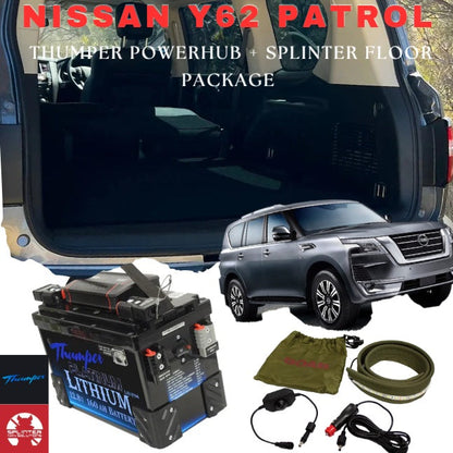 THUMPER POWERHUB + SPLINTER FALSE FLOOR PACKAGE – Y62 PATROL