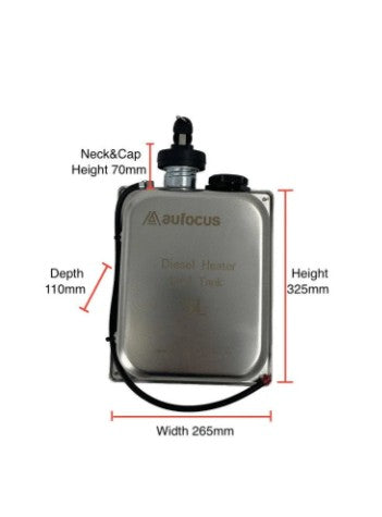 5L STAINLESS STEEL DIESEL HEATER TANK GEN4