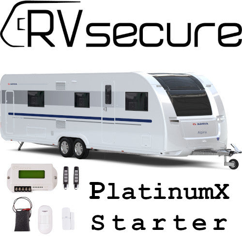 PlatinumX Starter Caravan & Camper Trailer Security System