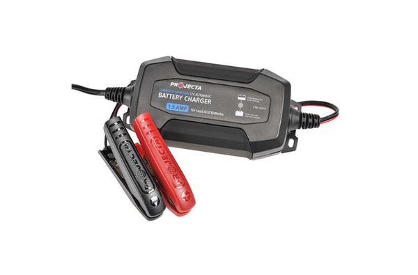 12V 1.5A 4 STAGE CHARGE & MAINTAIN BATTERY CHARGER