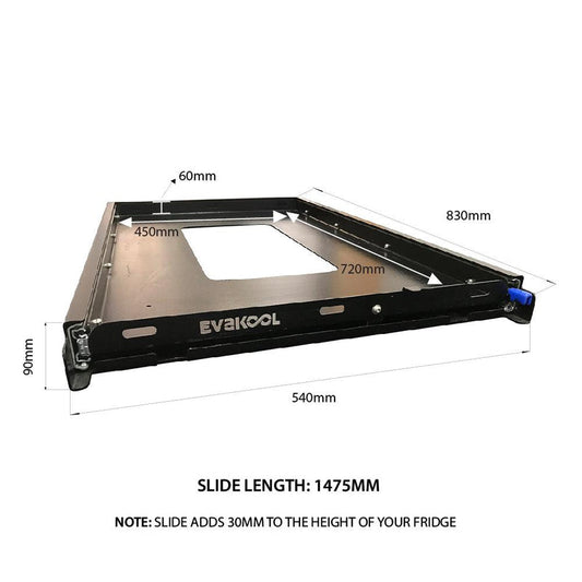 EVAKOOL HEAVY DUTY FRIDGE SLIDES