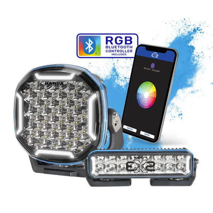 NARVA 12/24V 9" EX2-R Driving Lights (Pair)