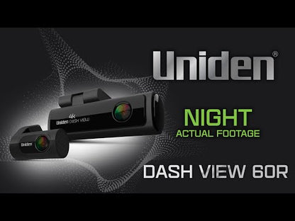 4K ULTRA HD SMART DASH CAM + 2K SUPER HD REAR CAMERA