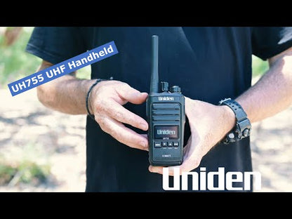 UH755 5W Handheld UHF CB Radio | IP55 & 80 Channels