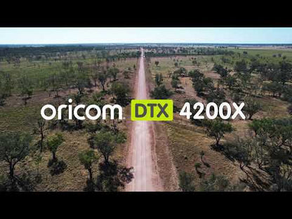 DTX4200XP IP54 DUAL RECEIVE CONTROLLER SPEAKER MIC UHF CB RADIO