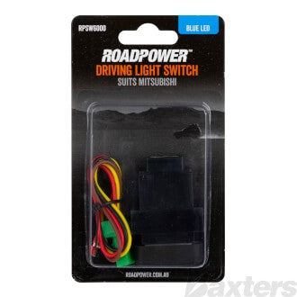 AUXILIARY LIGHT SWITCH (BLUE) TO SUIT MITSUBISHI TYPE 1 + HARNESS
