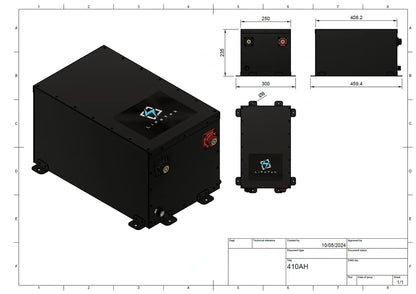 12v 410/450Ah VANLIFE LIFEPO4 BATTERY